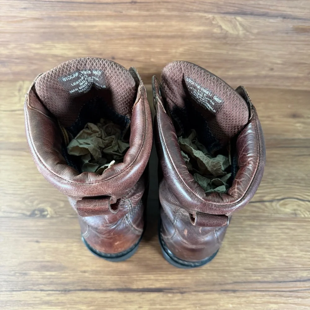 JUSTIN Work Boots‎ Gore-Tex Leather Lace Up Shoes Men’s Size 11.5